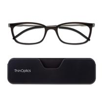 Óculos de leitura ThinOptics Unisex Adult 2.50 US Black