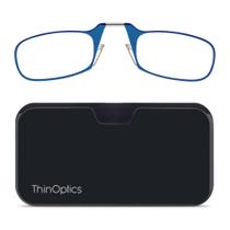 Óculos de leitura ThinOptics unissex-adulto 1.50 Strength Blue