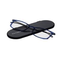 Óculos de leitura ThinOptics Unissex Adulto 2.50 EUA com estojo azul Óculos de leitura ThinOptics Unissex Adulto 2.50 EUA com estojo azul