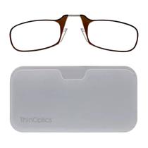 Óculos de leitura ThinOptics Universal Pod 1.5 Brown Frames Óculos de leitura ThinOptics Universal Pod 1.5 Brown Frames