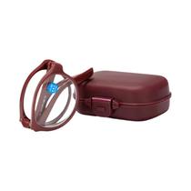 Óculos De Leitura Unissex Anti Luz Azul Dobráveis Para Presbiopia +1.5 a +3.5