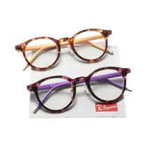 Óculos De Leitura Unissex Com Lentes Transparentes 2PCS Óculos Redondos Para Presbiopia Para Homens