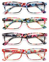 Óculos de leitura YTDBNS Stylish Blue Light Blocking Women