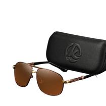 Óculos de Luxo Alumínio e Magnésio Quadrado Polarizados kdeam Óculos de Luxo Alumínio e Magnésio Quadrado Polarizados kdeam