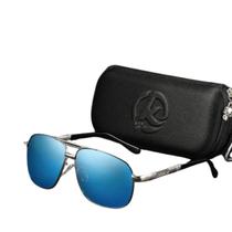 Óculos de Luxo Alumínio e Magnésio Quadrado Polarizados kdeam Óculos de Luxo Alumínio e Magnésio Quadrado Polarizados kdeam