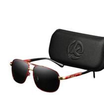 Óculos de Luxo Alumínio e Magnésio Quadrado Polarizados kdeam Óculos de Luxo Alumínio e Magnésio Quadrado Polarizados kdeam