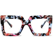 Óculos de luz azul Breaksun Oversized Square para mulheres