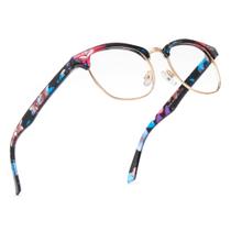 Óculos de luz azul Cyxus 8056T15 Semi Rimless Retro