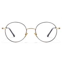 Óculos de luz azul Cyxus Round Metal Frame Clear Lens