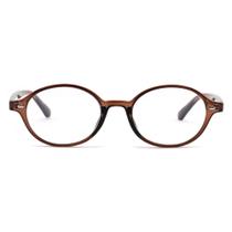 Óculos de luz azul FEISEDY Vintage Oval para mulheres/homens B0242