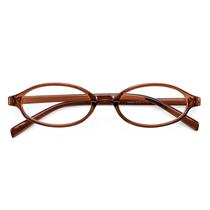 Óculos de luz azul FEISEDY Y2K Retro Oval para mulheres B0258