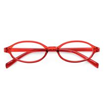 Óculos de luz azul FEISEDY Y2K Retro Oval para mulheres B0258
