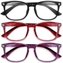 Óculos de luz azul Gaoye Stylish para mulher, pacote com 3 Óculos de luz azul Gaoye Stylish para mulher, pacote com 3