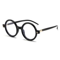 Óculos de luz azul Gleyemor Retro Round para homens e mulheres