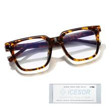 Óculos de luz azul Icesor Oversized Square para mulheres/homens Óculos de luz azul Icesor Oversized Square para mulheres/homens