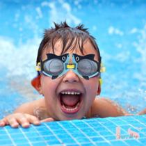 Óculos De Mergulho Natação Shark Infantil Proteção Ajustável Verão Férias Óculos De Mergulho Natação Shark Infantil Proteção Ajustável Verão Férias