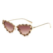 Óculos de moda Rhinestone Retro Cat Eye Party para mulheres Óculos de moda Rhinestone Retro Cat Eye Party para mulheres