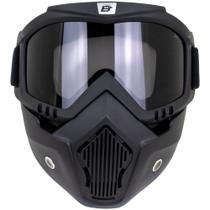 Óculos de motocicleta Birdz Eyewear Skylark com máscara removível Óculos de motocicleta Birdz Eyewear Skylark com máscara removível