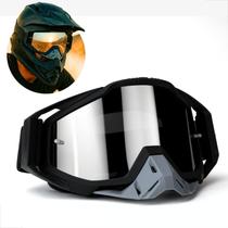 Óculos de motocross trilha off road proteção anti reflexo