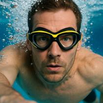 Óculos de natação adulto profissional silicone - ygro