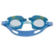 Óculos De Natação Antiembaçante Bichinhos - Golfinho Azul - Mor