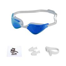 Óculos De Natação Antiembaçante Para Adultos HD Com Lente Grande Angular À Prova d'Água Ajustáveis