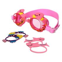Óculos de Natação Aquarium Kid Muvin Infantil Antiembaçante Proteção UV Ajustável - Hidro
