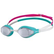 Óculos de natação ARENA Air-Speed Anti-Fog Racing unissex prateados