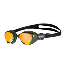 Óculos De Natação Arena Cobra Tri Swipe Mirror Verde espelhado proteção UV performance