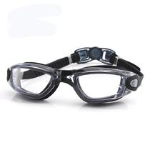 Óculos de Natação com Grau Miopia Preto Lente Transparente