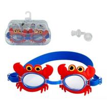 Óculos De Natacão Com Protetor De Ouvido De Sapo - DM TOYS