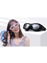 Óculos de natação de armação governo Óculos de natação Anti-embaciamento de alta definição à prova d'água