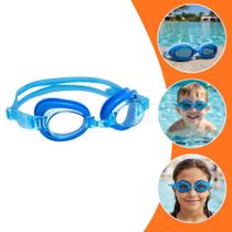 Óculos de Natação e Mergulho com Vedação Confortável, Lentes Transparentes e Ajuste Regulável, Ideal para Piscina, Praia