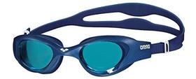 Óculos de natação espelhados azul-claro, confortáveis, unissex, 70% água salgada - 70 anos de tradição