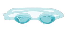Óculos De Natação Infantil - Rosa/Branco - Elp1053 - Sunway