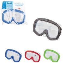 Oculos de natacao / mascara de mergulho colors 15,5x8cm funs - WELLKIDS