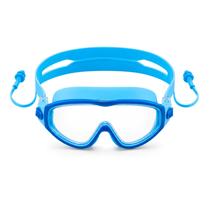 Óculos De Natação Máscara Infantil Ajustável Estojo E Protetores Auriculares Piscina Óculos De Natação Máscara Infantil Ajustável Estojo E Protetores Auriculares Piscina