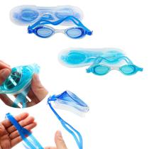 Óculos De Natação Proteção Ultra-Violeta Tampão De Ouvidos