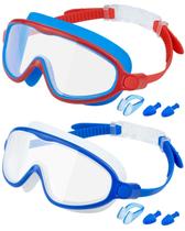 Óculos de natação Rantizon Kids Wide View Anti Fog UV 3-15 anos