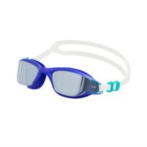 Óculos De Natação Speedo Modelo Flow Marinho Fumê Espelhado Antiembaçante Proteção UV Treinos