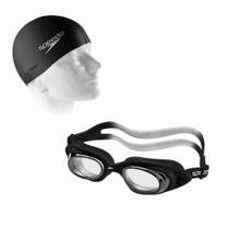 Óculos de Natação Speedo Tornado + Touca Silicone Óculos de Natação Speedo Tornado + Touca Silicone