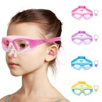Óculos de natação Vvinca Kids 180 Clear View, antiembaçante, proteção UV Óculos de natação Vvinca Kids 180 Clear View, antiembaçante, proteção UV
