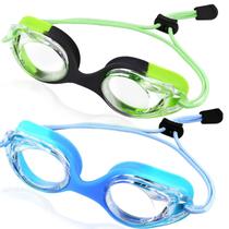 Óculos de natação Vvinca Kids No Leaking Anti Fog 3-14 anos