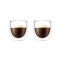 Óculos de parede dupla Bodum Pavina 240mL High Heat, pacote com 2