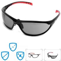 Oculos de Proteçao CA EPI Segurança UV Fabrica Trabalho Bike Esportivo Militar Escuro Incolor - danny vicsa