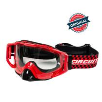 Óculos de Proteção Circuit Quantum Vermelho - Off Road Motocross Rally Trilha Óculos de Proteção Circuit Quantum Vermelho - Off Road Motocross Rally Trilha