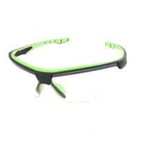 Óculos de proteção esportivo steelflex neon incolor corrida ciclismo motocross trilha bike skate fut