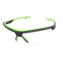 Óculos de proteção esportivo steelflex neon incolor corrida ciclismo motocross trilha bike skate futvoley