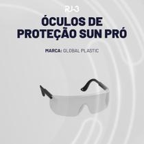 Óculos de proteção sun pró - GLOBAL PLASTIC/