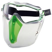 Óculos de Proteção Univet 6X3 Balístico Com Protetor Facial CA 38387